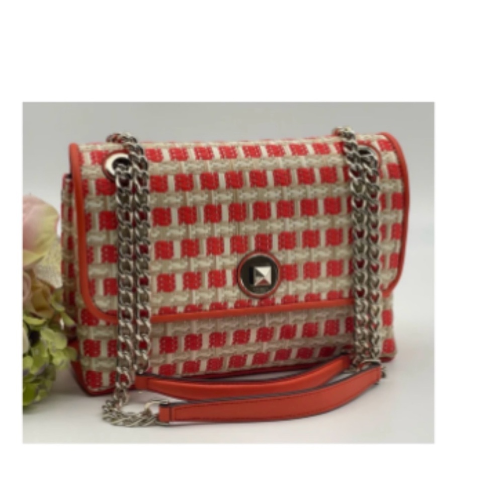 Kate Spade Red and Cream Shoulder Bag - Picture 4 of 10